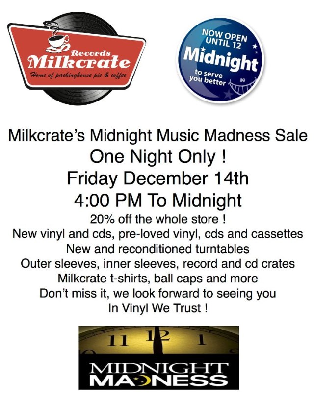 Milkcrate Midnight Music Madness